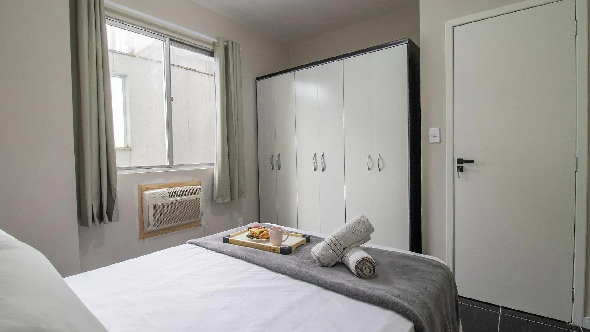 公寓 Balneário CamboriúIcp35 - 2Dorm, Wi-Fi, Tv Smart; Passeio San Miguel公寓